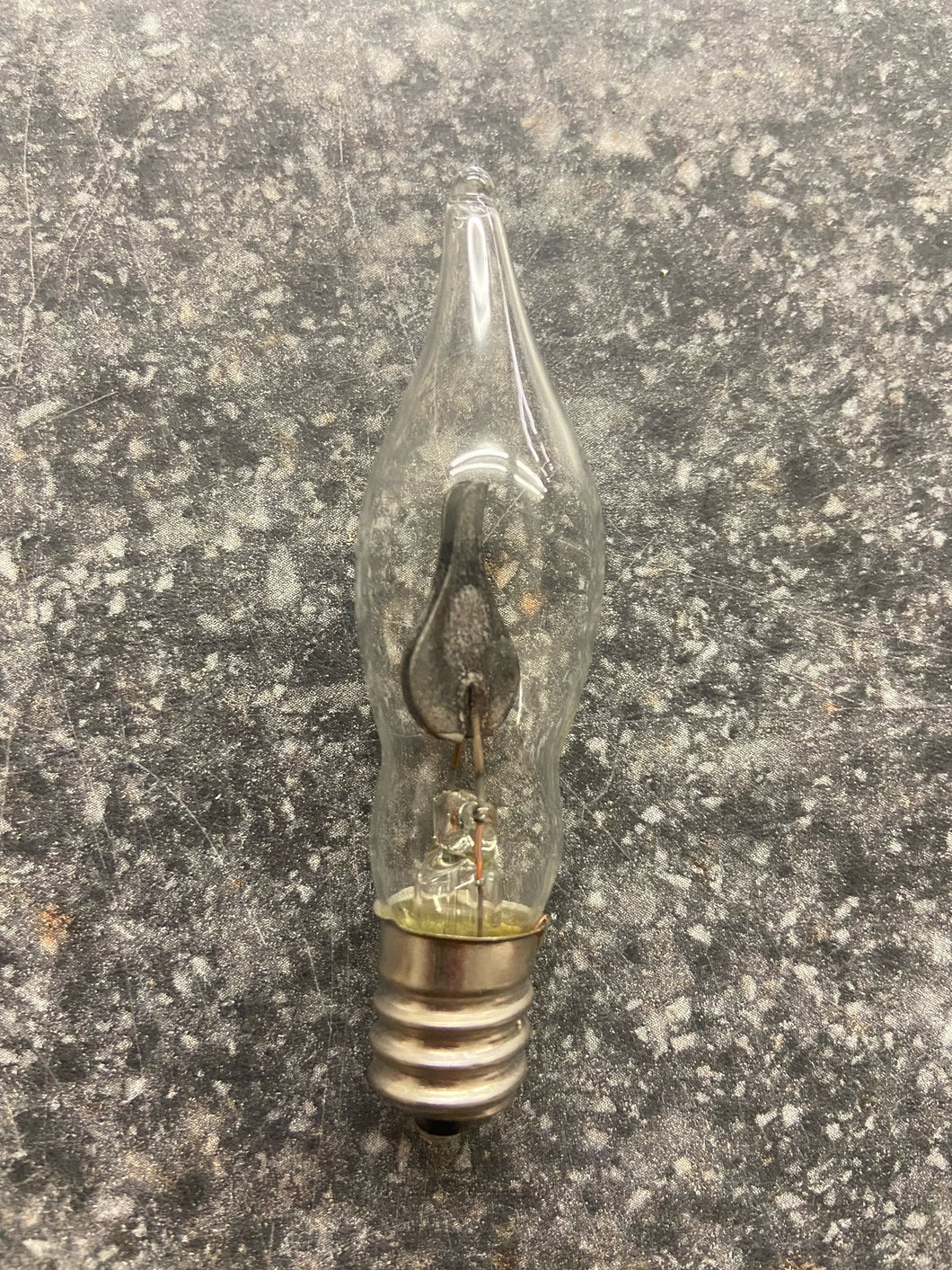 Clear Glass Flicker Flame Bulb
